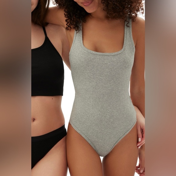NWT GAP GapBody Women's Logo Comfort Thong Bodysuit - Picture 3 of 3